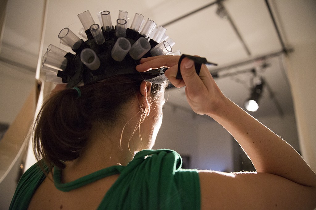 Photo from the performance Zlé gesto (Bad Gesture)