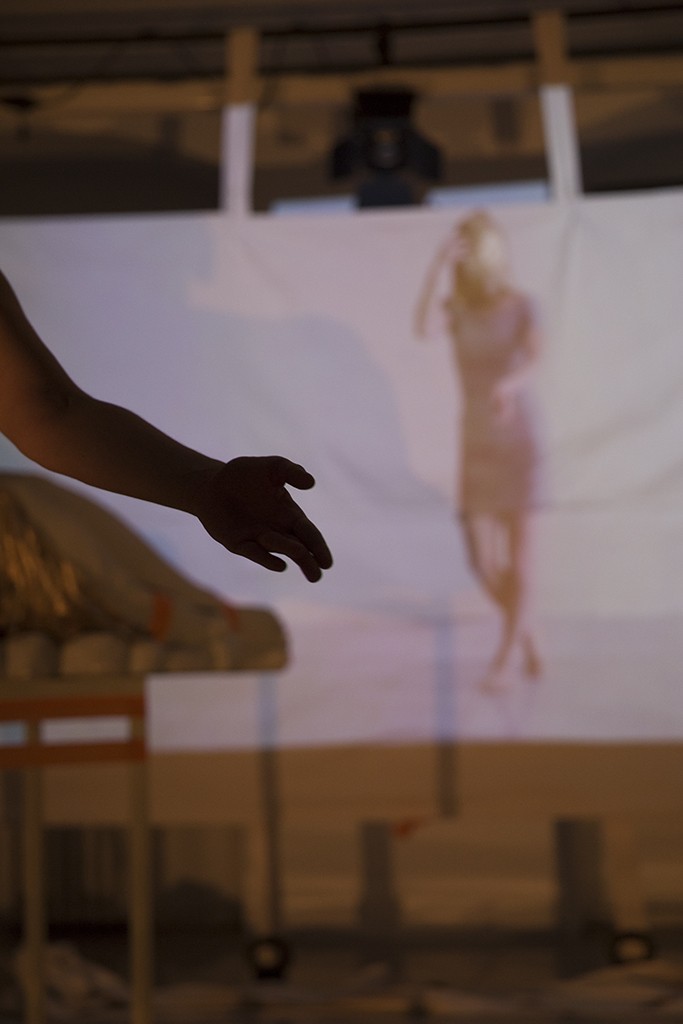 Photo from the performance Zlé gesto (Bad Gesture)