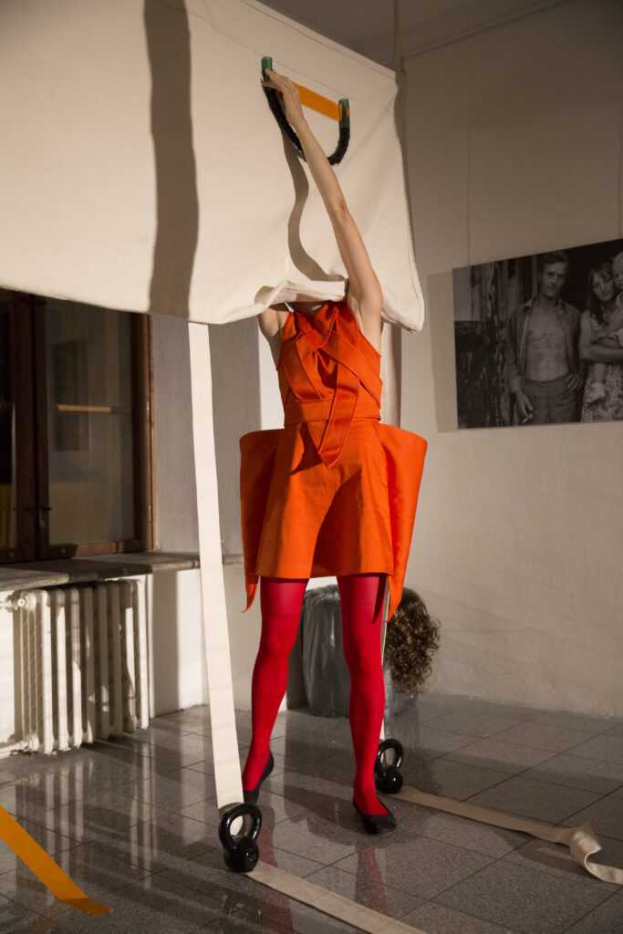 Photo from the performance Zlé gesto (Bad Gesture)