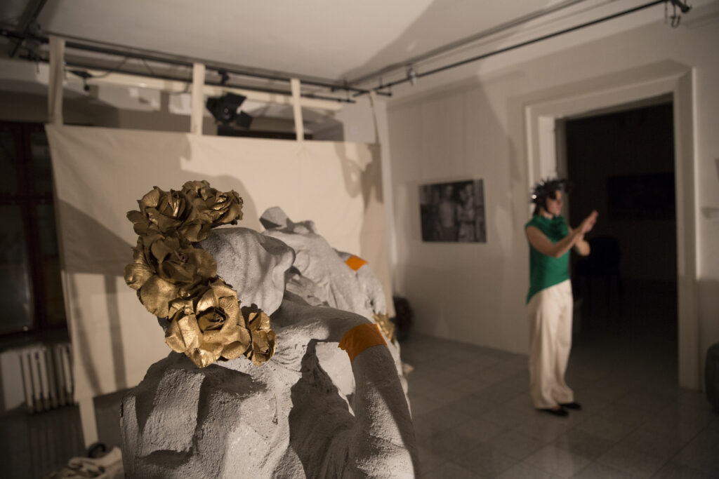 Photo from the performance Zlé gesto (Bad Gesture)