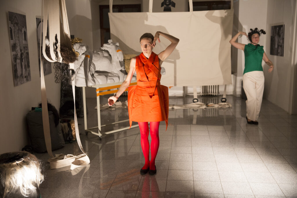 Photo from the performance Zlé gesto (Bad Gesture)