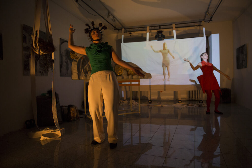 Photo from the performance Zlé gesto (Bad Gesture)