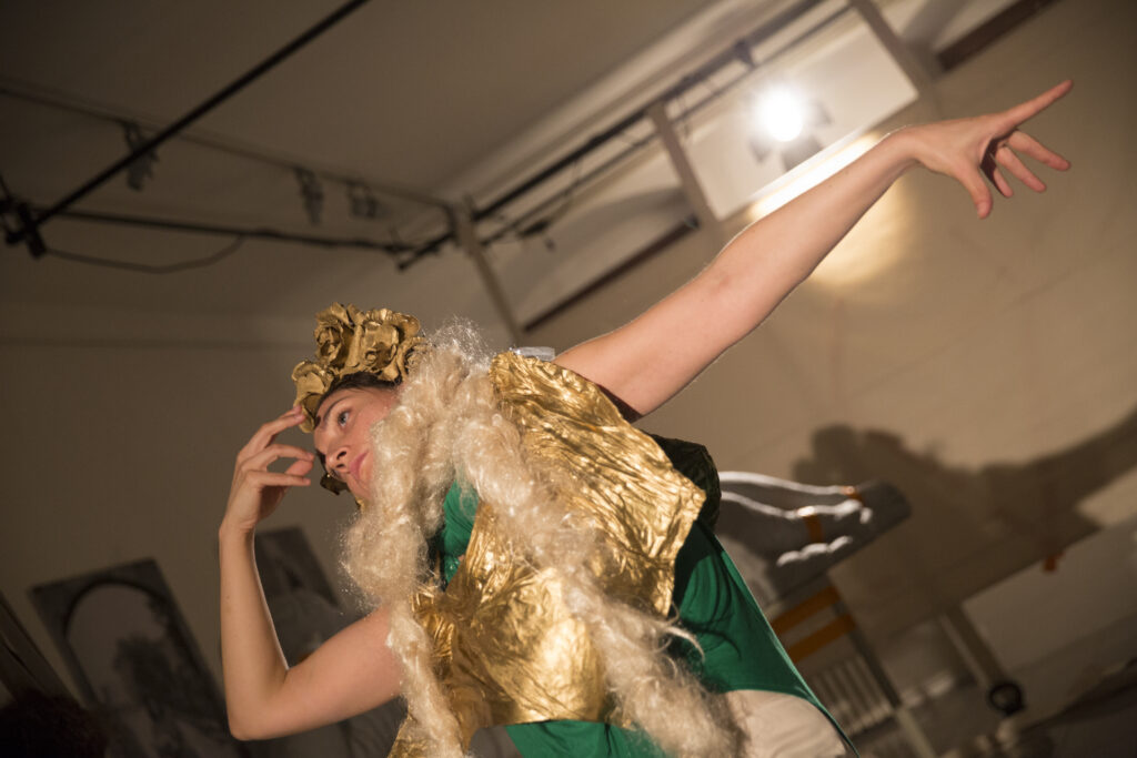 Photo from the performance Zlé gesto (Bad Gesture)